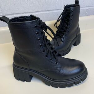 Thursday Boot Company Black Coda Combat Boots